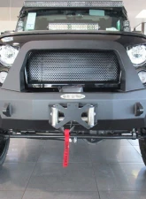 STO N SHO Front License Plate Bracket Off Road Bumpers with Roller Fairlead                                     - SNS138 - Image 3