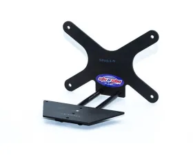 STO N SHO Front License Plate Bracket Ford Roush Mustang 2013-2014