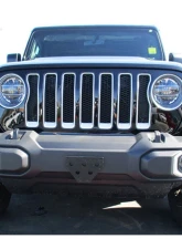 STO N SHO Front License Plate Bracket Jeep Wrangler JL | Gladiator 2018-2022                                     - SNS140A - Image 3