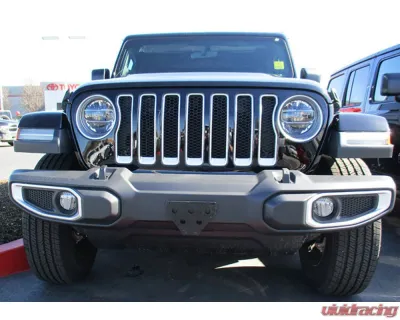 STO N SHO Front License Plate Bracket Jeep Wrangler JL | Gladiator 2018-2022 - SNS140A