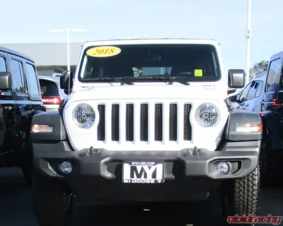 STO N SHO Front License Plate Bracket Jeep Wrangler JL | Gladiator Sport | Sport S 2018+ - SNS140