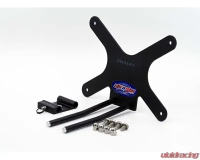 STO N SHO Front License Plate Bracket Jeep Wrangler JL | Gladiator w/ Metal Bumper 2018+ - SNS141