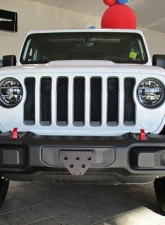 STO N SHO Front License Plate Bracket Jeep Wrangler JL | Gladiator w/ Metal Bumper 2018+                                     - SNS141 - Image 3