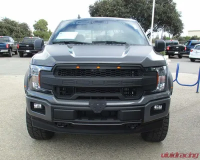 STO N SHO Front License Plate Bracket Ford F-150 Roush 2017-2019 - SNS144