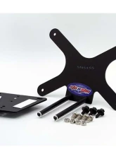 STO N SHO Front License Plate Bracket Porsche Cayenne | Cayenne S 2017-2018                                     - SNS155 - Image 2