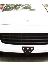 STO N SHO Front License Plate Bracket Porsche Cayenne | Cayenne S 2017-2018                                     - SNS155 - Image 3