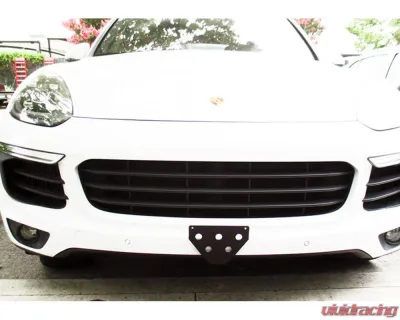 STO N SHO Front License Plate Bracket Porsche Cayenne | Cayenne S 2017-2018 - SNS155