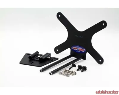 STO N SHO Front License Plate Bracket Dodge Challenger Non-Wide Body w/ Adaptive 2015-2023 - SNS1a