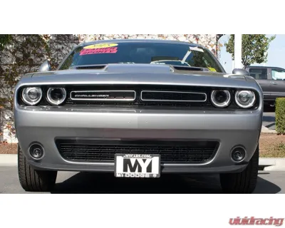 STO N SHO Front License Plate Bracket Dodge Challenger Non-Wide Body w/ Adaptive 2015-2023 - SNS1a