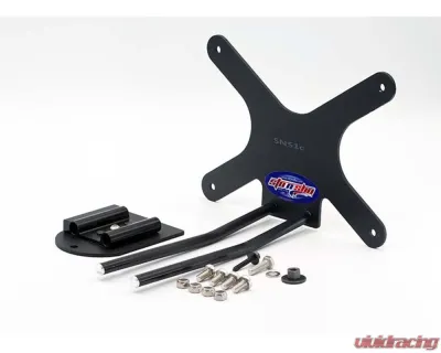 STO N SHO Front License Plate Bracket Dodge Challenger Hellcat | Demon | Scat Pack Wide Body 2015+ - SNS1c