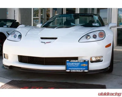 STO N SHO Front License Plate Bracket Chevrolet C6 Corvette Z06 | ZR1 | Grand Sport 2005-2013 - SNS28a