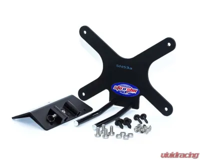 STO N SHO Front License Plate Bracket Ford Mustang Saleen 2005-2009 - SNS3a