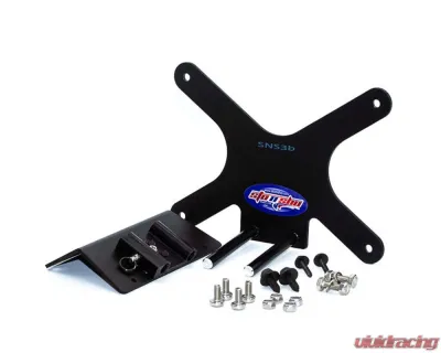 STO N SHO Front License Plate Bracket Ford Mustang Saleen Parnelli Jones 2007 - SNS3b