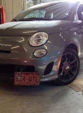 STO N SHO Front License Plate Bracket Fiat 500 Abarth 2008-2017                                     - SNS43 - Image 3
