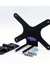 STO N SHO Front License Plate Bracket Jeep Wrangler JK w/ Plastic Bumper 2008-2018                                     - SNS48 - Image 2