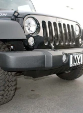 STO N SHO Front License Plate Bracket Jeep Wrangler JK w/ Plastic Bumper 2008-2018                                     - SNS48 - Image 3