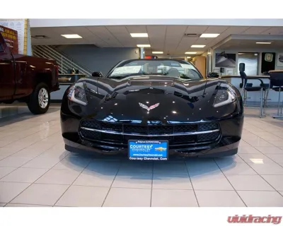 STO N SHO Front License Plate Bracket Chevrolet C7 Corvette Stingray | Grand Sport w/out Factory Ground Effects 2014+ - SNS50