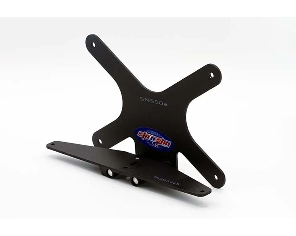 STO N SHO Front License Plate Bracket Chevrolet C7 Corvette w/ Factory Z06/Z07 Stage 2 & 3 Spoiler 2015-2019 - SNS50a
