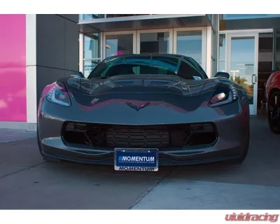 STO N SHO Front License Plate Bracket Chevrolet C7 Corvette Z06/Z07 Stage 1 & Grand Sport 2015+ - SNS50b