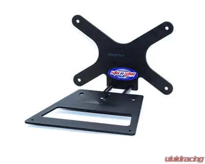 STO N SHO Front License Plate Bracket Ford Roush Mustang 2010-2012 - SNS5a