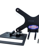 STO N SHO Front License Plate Bracket Ford Roush Mustang 2010-2012                                     - SNS5a - Image 2