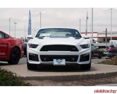 STO N SHO Front License Plate Bracket Ford Mustang Roush Stage 2 | 3 Manual 2015-2017 - SNS62c