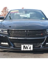 STO N SHO Front License Plate Bracket Dodge Charger SE | SXT | R/T | GT 2015-2023                                     - SNS66 - Image 3