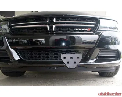 STO N SHO Front License Plate Bracket Dodge Charger SE | SXT | R/T | GT 2015+ - SNS66b
