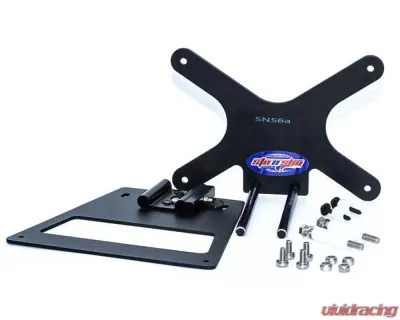 STO N SHO Front License Plate Bracket Ford Mustang Shelby GT500 2013+ - SNS6a