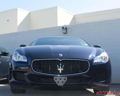 STO N SHO Front License Plate Bracket Maserati Quattroporte 2012-2017 - SNS86