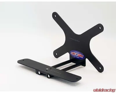 STO N SHO Front License Plate Bracket Chevrolet Camaro (w/ Factory Ground Effects) 2016-2019 - SNS89a
