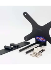 STO N SHO Front License Plate Bracket Chevrolet Camaro (w/ Factory Ground Effects) 2016-2019                                     - SNS89a - Image 2