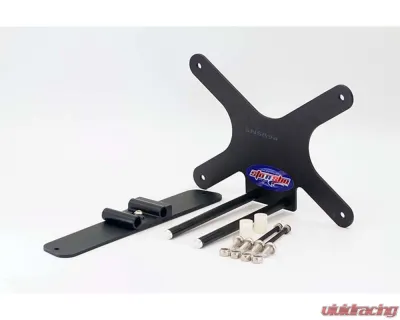 STO N SHO Front License Plate Bracket Chevrolet Camaro (w/ Factory Ground Effects) 2016-2019 - SNS89a