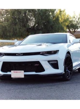 STO N SHO Front License Plate Bracket Chevrolet Camaro (w/ Factory Ground Effects) 2016-2019                                     - SNS89a - Image 3