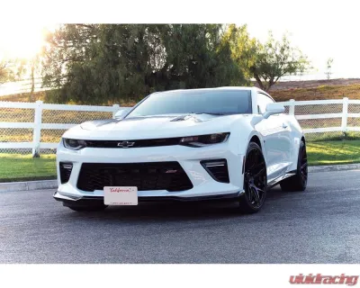 STO N SHO Front License Plate Bracket Chevrolet Camaro (w/ Factory Ground Effects) 2016-2019 - SNS89a