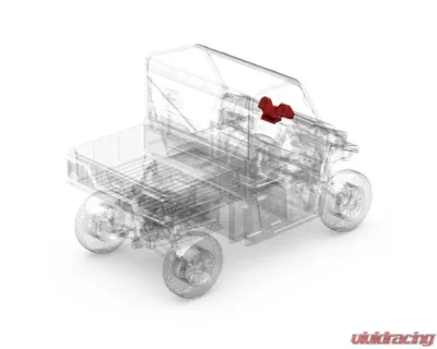 Rockford Fosgate All-In-One Dash Housing w/ PMX-1 and 5.25" Speakers Polaris Ranger 2018+ - RNGR18-STG1