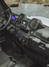 Rockford Fosgate All-In-One Dash Housing w/ PMX-1 and 5.25" Speakers Polaris Ranger 2018+                                     - RNGR18-STG1 - Image 8