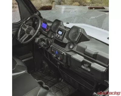 Rockford Fosgate All-In-One Dash Housing w/ PMX-1 and 5.25" Speakers Polaris Ranger 2018+ - RNGR18-STG1