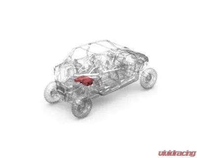 Rockford Fosgate Rear Subwoofer Solution Polaris RZR Pro XP4 2019+ - RZR19PXP-RSS