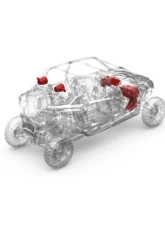 Rockford Fosgate Stage 4 Audio System Polaris RZR Pro XP | Pro R | Turbo R 2019+                                     - RZR19PXP-STG4 - Image 2