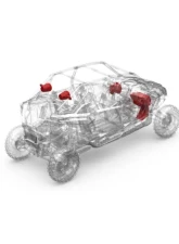 Rockford Fosgate Ride Command Stage 4 Audio System Polaris RZR Pro XP | Pro R | Turbo R 2019+                                     - RZR19RCPXP-STG4 - Image 2