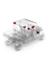 Rockford Fosgate Stage-2 Audio System Polaris Ranger XP 1000 | XP Crew 1000 2018+                                     - RNGR18-STG2 - Image 2