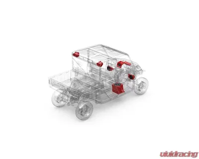 Rockford Fosgate Stage-4 Audio System Polaris Ranger XP 1000 | XP Crew 1000 2018+ - RNGR18-STG4