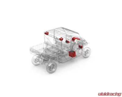 Rockford Fosgate Stage-6 Audio System Polaris Ranger XP 1000 | XP Crew 1000 2018+ - RNGR18-STG6