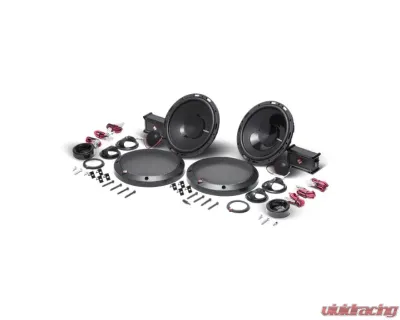 Rockford Fosgate 6.5" Punch 2-Way Euro Fit External Xover Component System - P165-SE