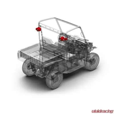 Rockford Fosgate Add-On Rear Speaker Kit For Use w/RNGR-Stage2 | RNGR-Stage3 Kits - RNGR-REAR