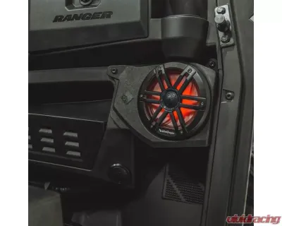 Rockford Fosgate 6.5" Front Color Optix Speaker Enclosure Polaris Ranger Models Gen-2 2018+ - RNGR18-FSE