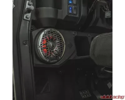 Rockford Fosgate 6.5" Front Color Optix Speaker Enclosure Polaris Ranger Models Gen-2 2018+ - RNGR18-FSE