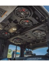 Rockford Fosgate Front & Rear 4 Door Roof Audio Polaris Ranger Crew Models 2018+                                     - RNGR18-ROOF4M2 - Image 6