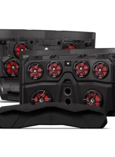 Rockford Fosgate Front & Rear 4 Door Roof Audio Polaris Ranger Crew Models 2018+                                     - RNGR18-ROOF4M2 - Image 12